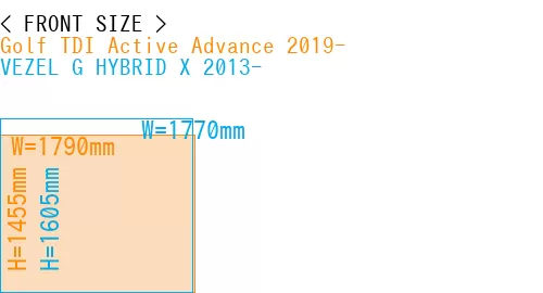 #Golf TDI Active Advance 2019- + VEZEL G HYBRID X 2013-